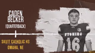 2022 Wyoming QB Commit - Caden Becker