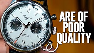 Are Chinese watches of poor quality?