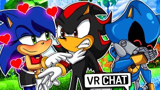 SONICA KISSES SHADOW! Shadow Confronts Sonica! (VR Chat)