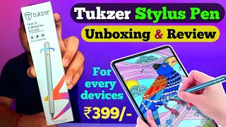 Stylus pen under 500 || Tukzer stylus pen unboxing \u0026 review || Best stylus for every devices