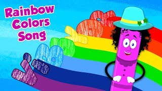 Rainbow Colors Song | Learn Colors | Kids Songs For Babies | Nursery Rhymes