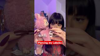 Asmr Piercing My Labubu Asmr Shorts Comedy