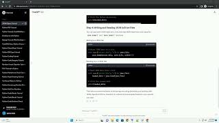 declare json object in python