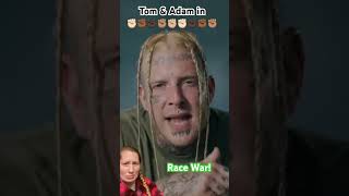 TOM MACDONALD \u0026 ADAM CALHOUN - “RACE WAR!” #reaction #tommacdonald #adamcalhoun #shorts #music