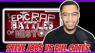 FIRST TIME HEARING | Steve Jobs vs Bill Gates. Epic Rap Battles of History