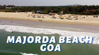 Majorda Beach | South Goa Travelogue | 4K Scenic Journey | Best Beaches in Goa