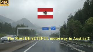 4K Driving A12 Austria Inn Valley Motorway