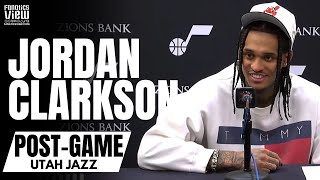 Jordan Clarkson Reacts to Facing Donovan Mitchell in Utah Jazz vs. Cleveland Cavaliers Matchup