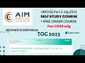 29. AIM MRCOG: Thromboprophylaxis in Gynaecology TOG 2023