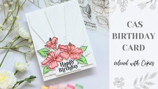 Clean and Simple BIRTHDAY CARD