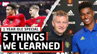 5 Things We Learned Under Solskjaer | 1 Year Special