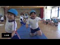 笠間市　ともべ幼稚園「年長児　体操あそび」