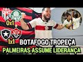 REACT DUPLO MELHORES MOMENTOS BOTAFOGO 1X1 VITÓRIA/ ATLÉTICO GO 0X1 PALMEIRAS