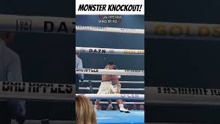 Huge Knockout In Heavyweight Boxing #boxing #boxer #proboxing #skills #martialarts #combatsport