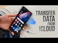 How to Transfer Data from iCloud to Android (tutorial)