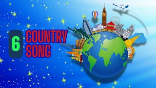 Six Countries Song |Explore Countries Through Music |Travel the World with Us| Fun Country Kids Song