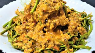 Fry Fish with Water Mimosa Recipe - របៀបធ្វើត្រីបឹងកញ្ឆែតងាយៗតែឆ្ងាញ់