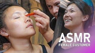 ASMR MASSAGE | Barber Care For A Beautiful Life (Female Customer,Anil Cakmak)