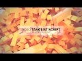Dojo Task List Script Demo Tutorial (Free After Effects Script)