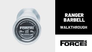 Force USA Ranger Barbell Walkthrough