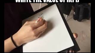 When MIT student were asked to write the value of Pi