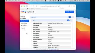 MNE-Python feature spotlight: Reports