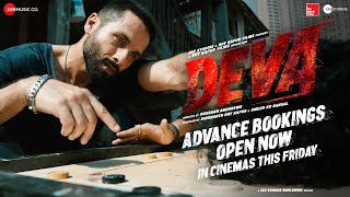 Deva - Advance Bookings Open l Shahid Kapoor | Pooja Hegde | Rosshan Andrrews | In Cinemas 31st Jan