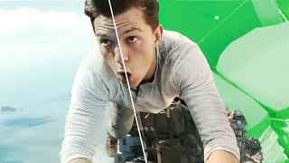 Tom Holland Crazy Stunts In Uncharted #shorts