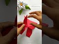 Easy DIY Paper Craft | How To make a Paper Bow | #shorts #bow #papercraft #diy #howto