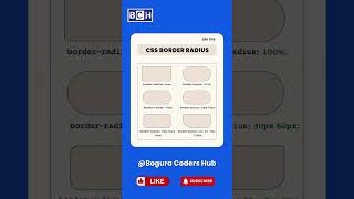 CSS Border Radius | CSS Border-Radius Explained with Examples |Make Perfect Rounded Corners with CSS