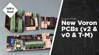 New Voron PCBs w/ Buck Converters (No Need for 5V or 12V PSU)