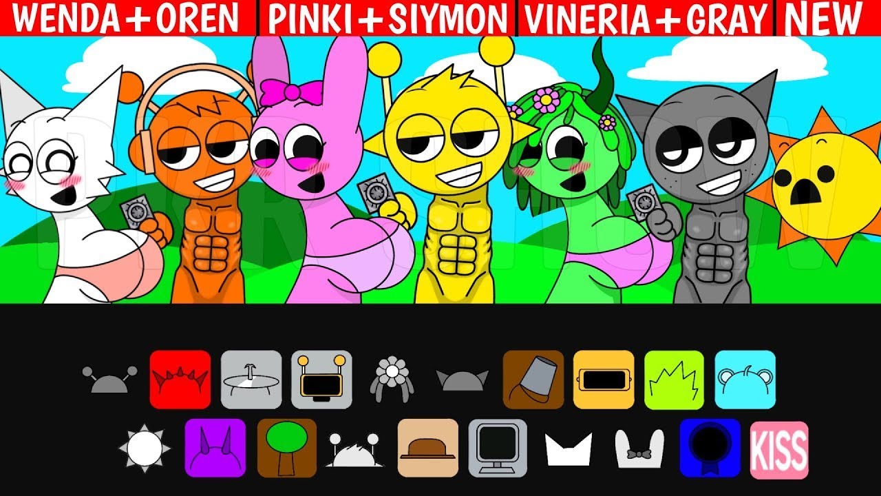 Incredibox Sprunki Sinner Edition But With Hugest Gyatt Secret Mods