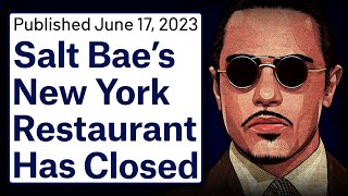 Salt Bae's Empire Is Starting To Collapse