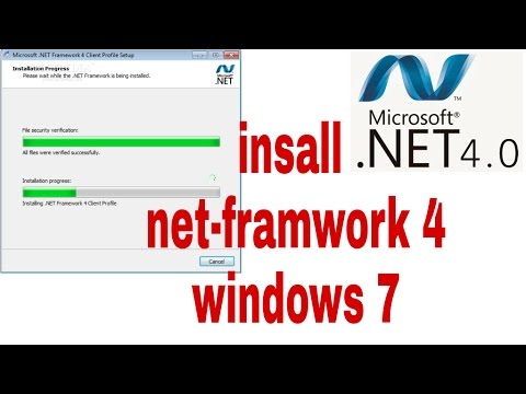 how to install net framework 4 on windows 7 32/64 bit how to install net framework 4 on windows 7 32/64 bit