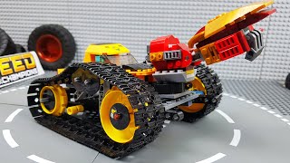 Lego Experimental Fire truck,Trains,Excavator Construction Toys Cars and Trucks