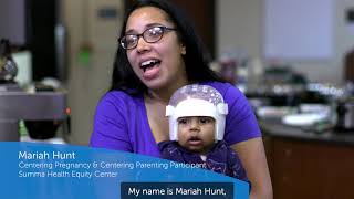 Mariah Hunt | Centering Pregnancy \u0026 Centering Parenting Participant at Summa Health