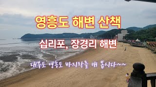 서해  대부도영흥도 십리포 해변 장경리 해변 - 바지락 캐기