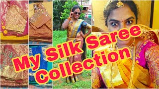 ನನ್ನ ರೇಷ್ಮೆ ಸೀರೆ ಕಲೆಕ್ಷನ್ |My silk saree collection | Silk saree and blouse designs