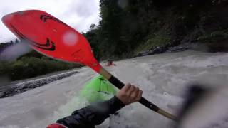 Wildwasser in Österreich! Kayak auf der Gail