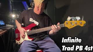 【Ikebe B-Sound Check】Infinite Trad PB 4st (Rushmore Red/Heavy Aged)【試奏動画】