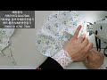 making uv protection mask pattern explanation. sewing