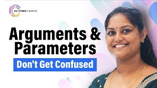 Python - Arguments and parameters | Learn Python Programming | CC Cyber Campus