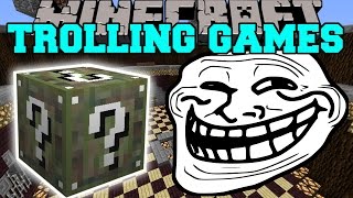 Minecraft: TWILIGHT FOREST TROLLING GAMES - Lucky Block Mod - Modded Mini-Game