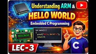 lec-3: STM32 Embedded C Tutorial | ARM Microcontroller Programming | mbedded C Programming