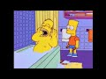 Bart hits Homer with a chair (enhanced)