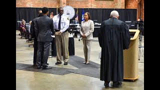 Watch as new sheriff in Muscogee County, Georgia is sworn in