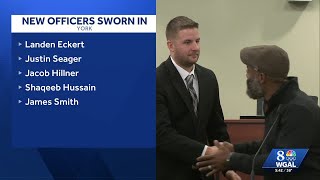 York City Police Department swears in 5 new officers