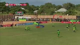 Goli la yanga wakitoa duroo ya namung vs yanga 1-1