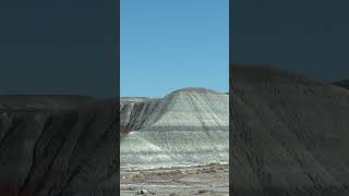 “BLUE MESA” at Petrified Forest National Park. Absolutely stunning. #travelvlog #petrifiedforest