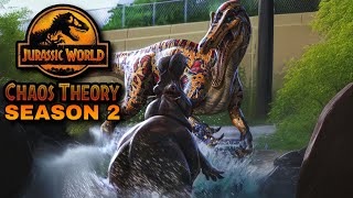 Suchomimus Vs Hippopotamus | Jurassic World Chaos Theory Season 2 made with $0 Budget